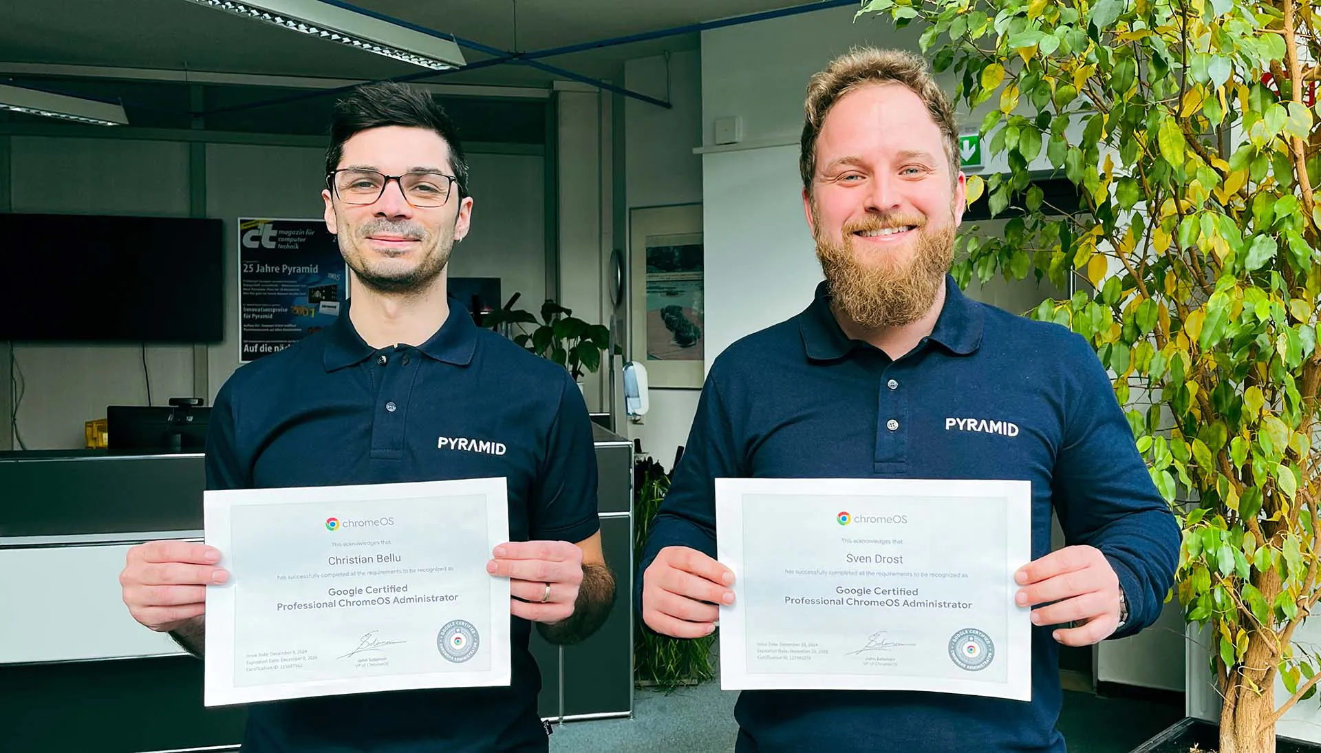 ChromeOS Zertifizierung